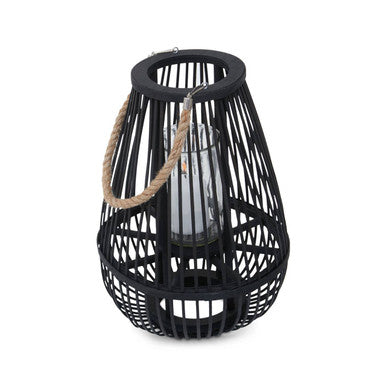 Small Black Bamboo Lantern