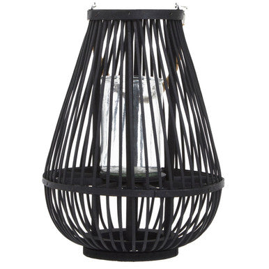 Small Black Bamboo Lantern
