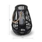Small Black Bamboo Lantern