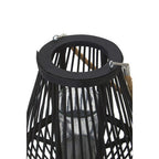 Small Black Bamboo Lantern
