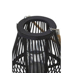 Small Black Bamboo Lantern