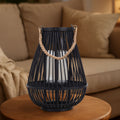 Small Black Bamboo Lantern