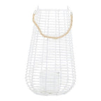 Large White Rattan Lantern