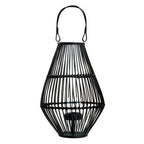 Black Lantern with Hoop Handle