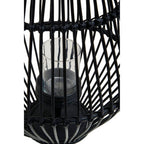 Black Lantern with Hoop Handle
