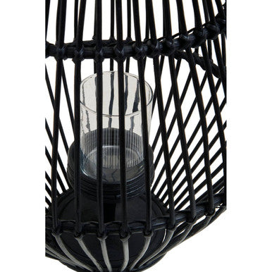 Black Lantern with Hoop Handle