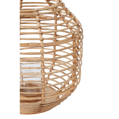 Natural Rattan Round Lantern