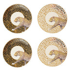 Set of 4 Canape Plates