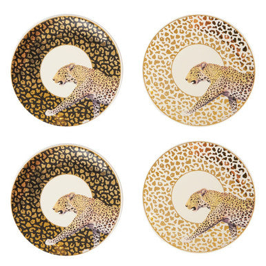 Set of 4 Canape Plates