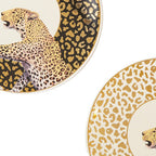 Set of 4 Canape Plates