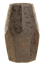 Black Metallic Small Ceramic Vase