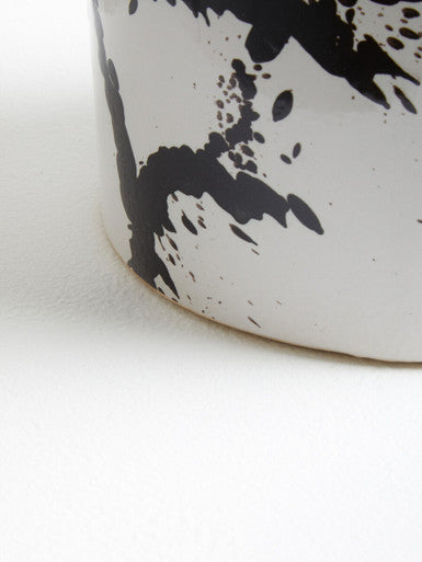 Black and White Large Planter