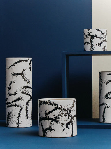Black and White Large Planter