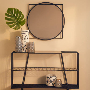 Black and White Large Planter