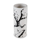 Small Black and White Ceramic Vase