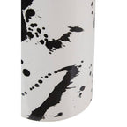 Small Black and White Ceramic Vase