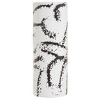 Large Black and White Ceramic Vase