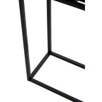 Black Metal Floor Standing Plant Box
