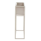 Natural Metal Floor Standing Plant Box