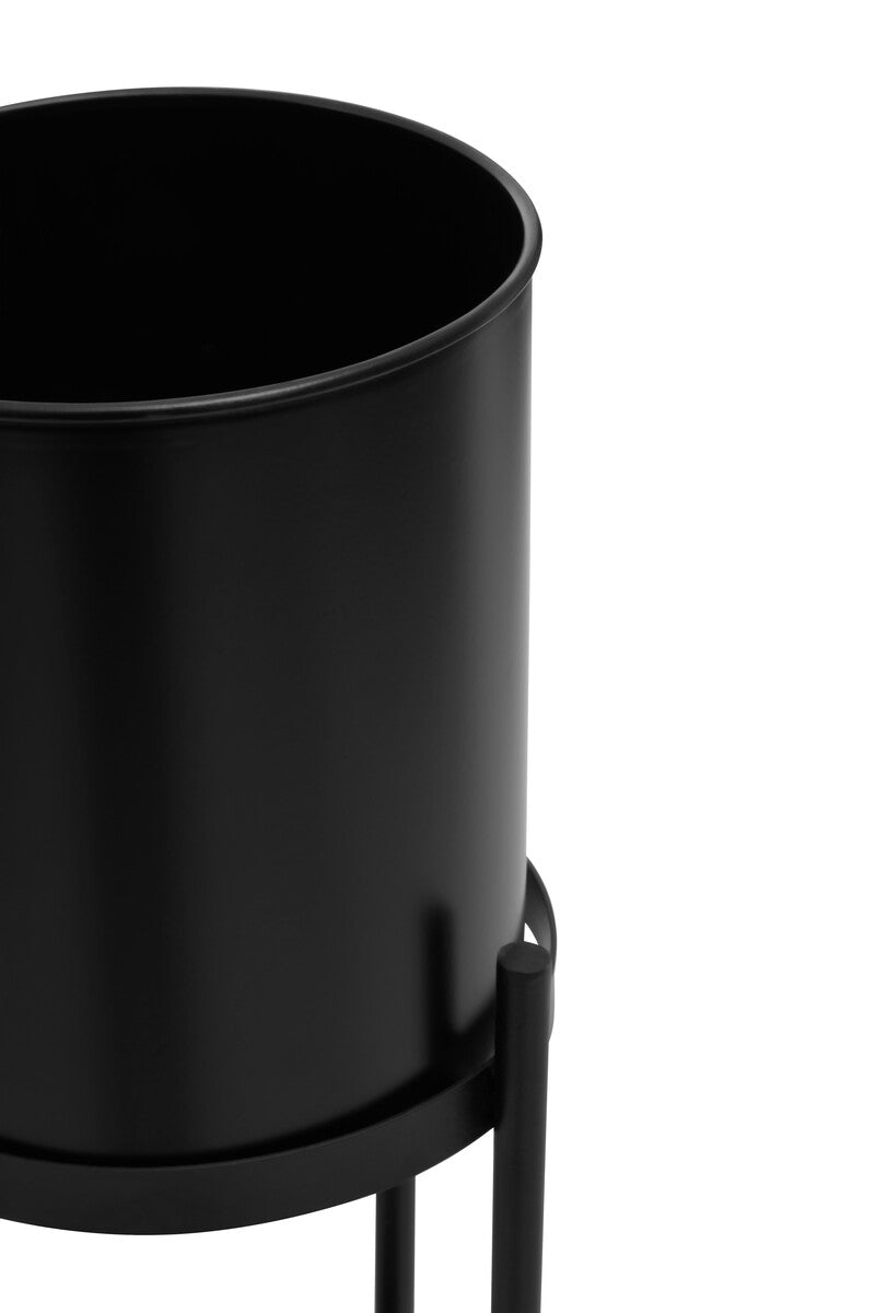 Black Metal 2 Tier Plant Stand