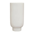 Large Black and White Face Vase