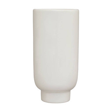 Large Black and White Face Vase