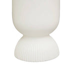 White Tapered Round Planter