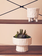 White Large Planter