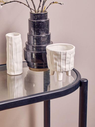 White Large Planter