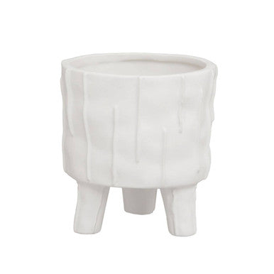 White Small Planter