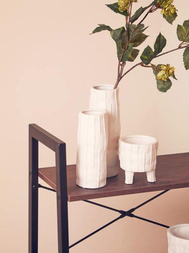 White Small Planter