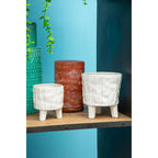White Small Planter