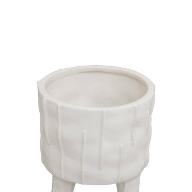 White Small Planter