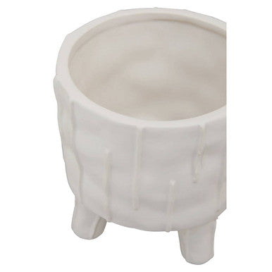 White Small Planter
