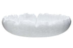 White Textured Bowl