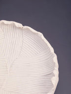 White Textured Bowl