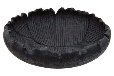 Black Textured Bowl