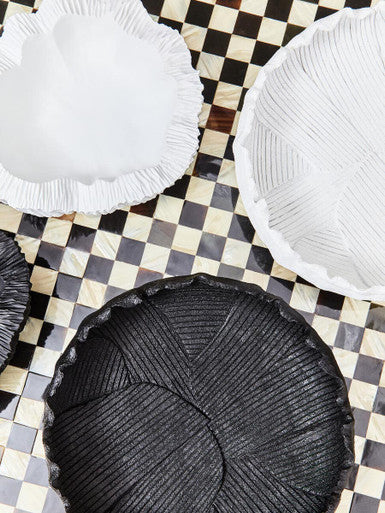 Black Textured Bowl