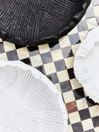 Black Textured Bowl