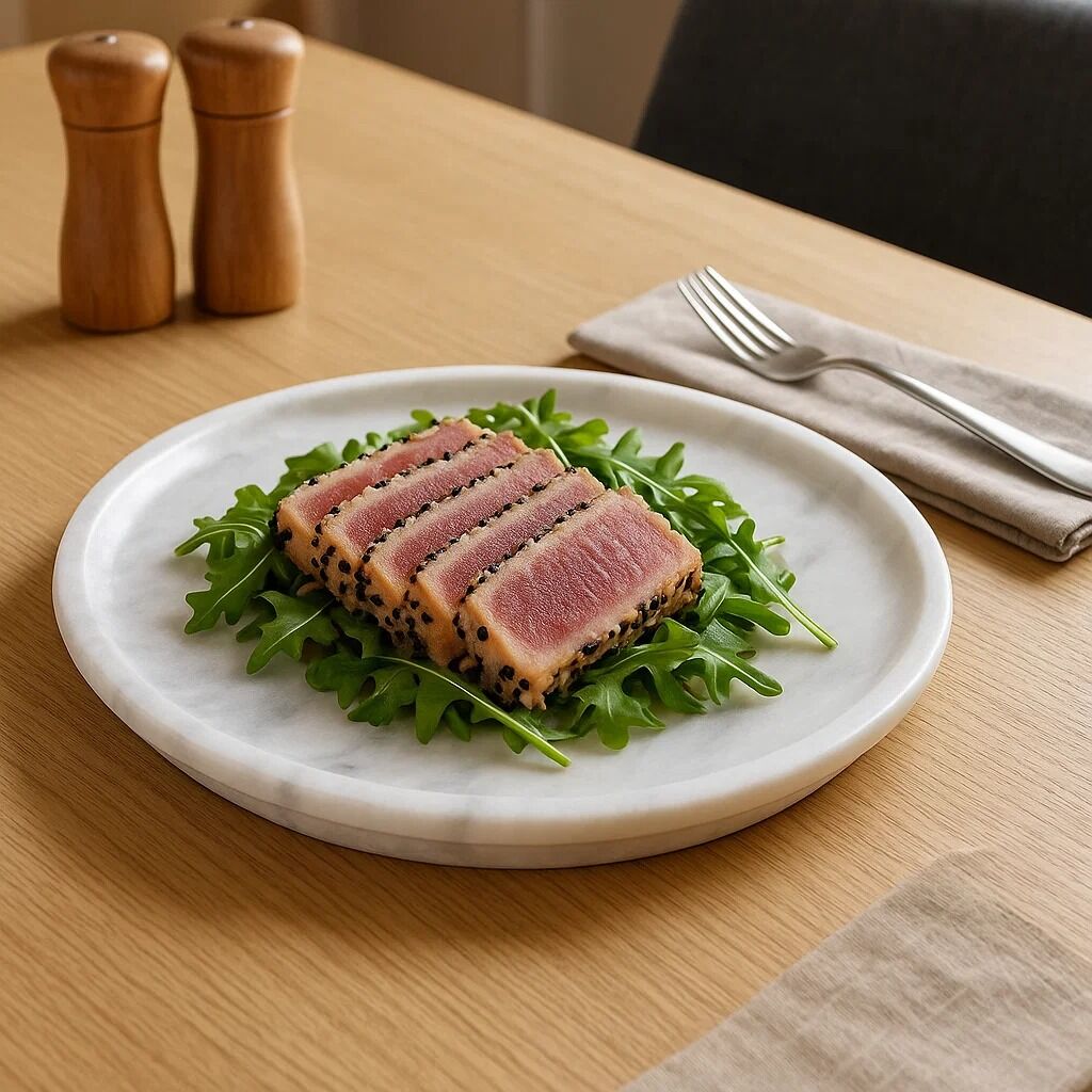 Round Marble Plate