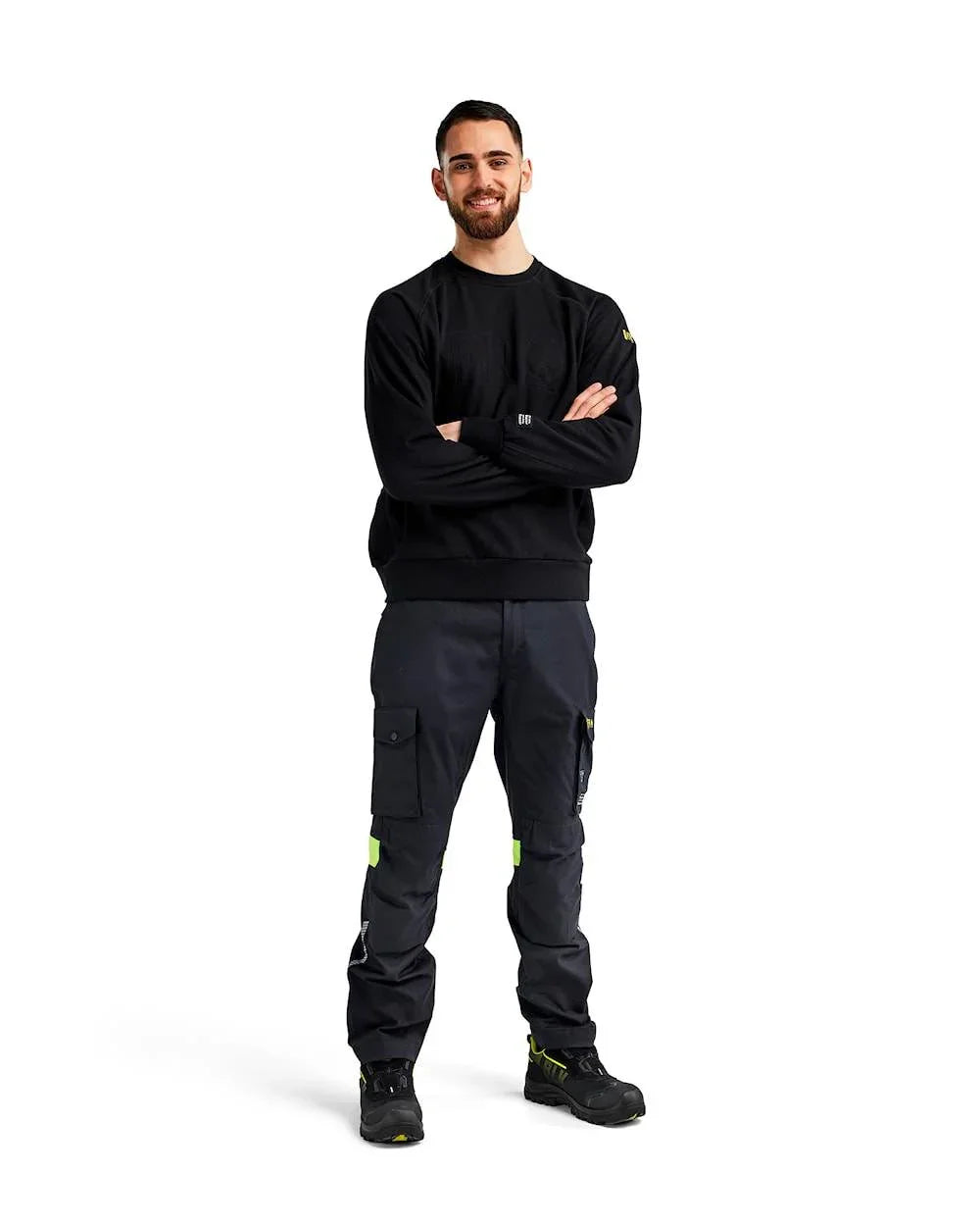 Blaklader 1417 Inherent Water-Repellent Antistatic Flame Resistant Kneepad Trousers
