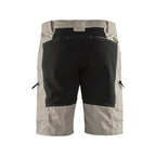 Blaklader 1449 Service Industry Work Cargo Stretch Shorts Stone/Black 33" Waist