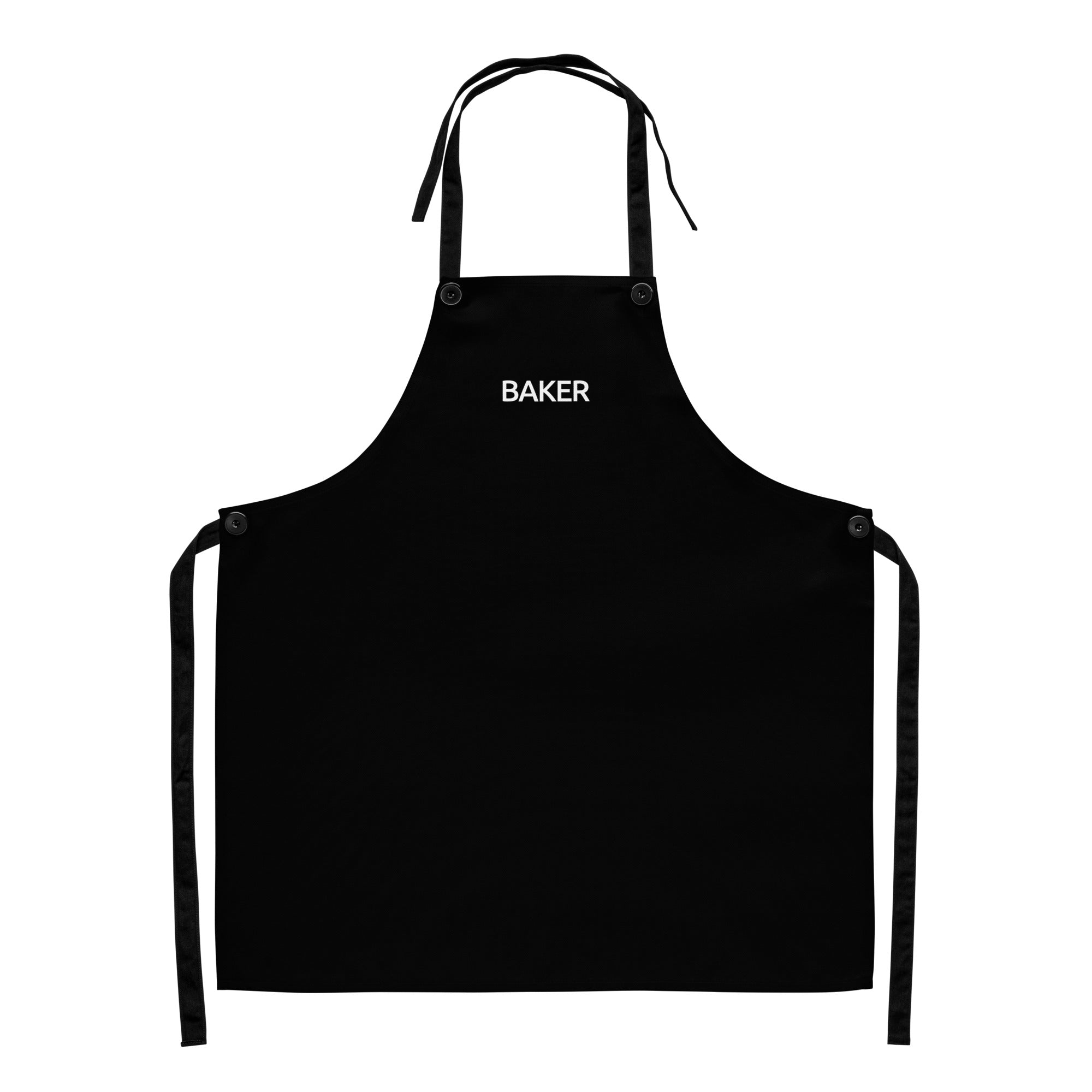 Baker Black Apron