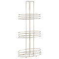 3 Tier Gold Plated Storage Rack
