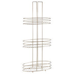 3 Tier Gold Plated Storage Rack