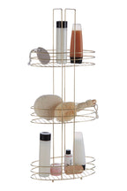 3 Tier Gold Plated Storage Rack