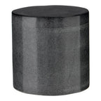 Dark Grey Marble Effect Cotton Jar