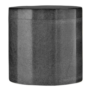 Dark Grey Marble Effect Cotton Jar