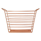Large Gold Finish Wire Basket