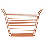 Small Gold Finish Wire Basket